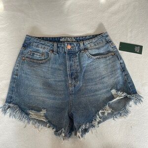 NWT Wild Fable High-Waisted Jean Shorts Size 6